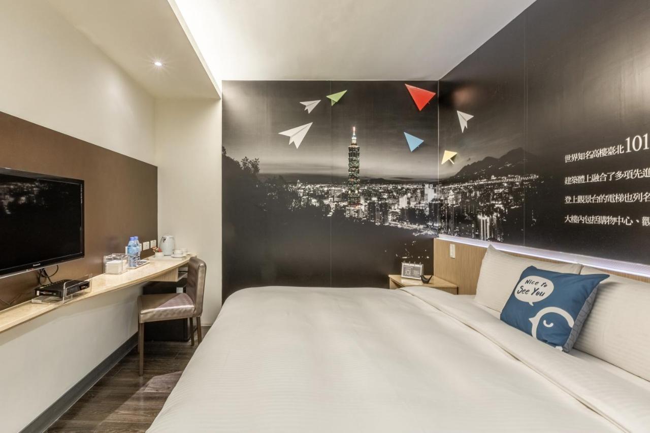 Cu Hotel Taipei Bagian luar foto