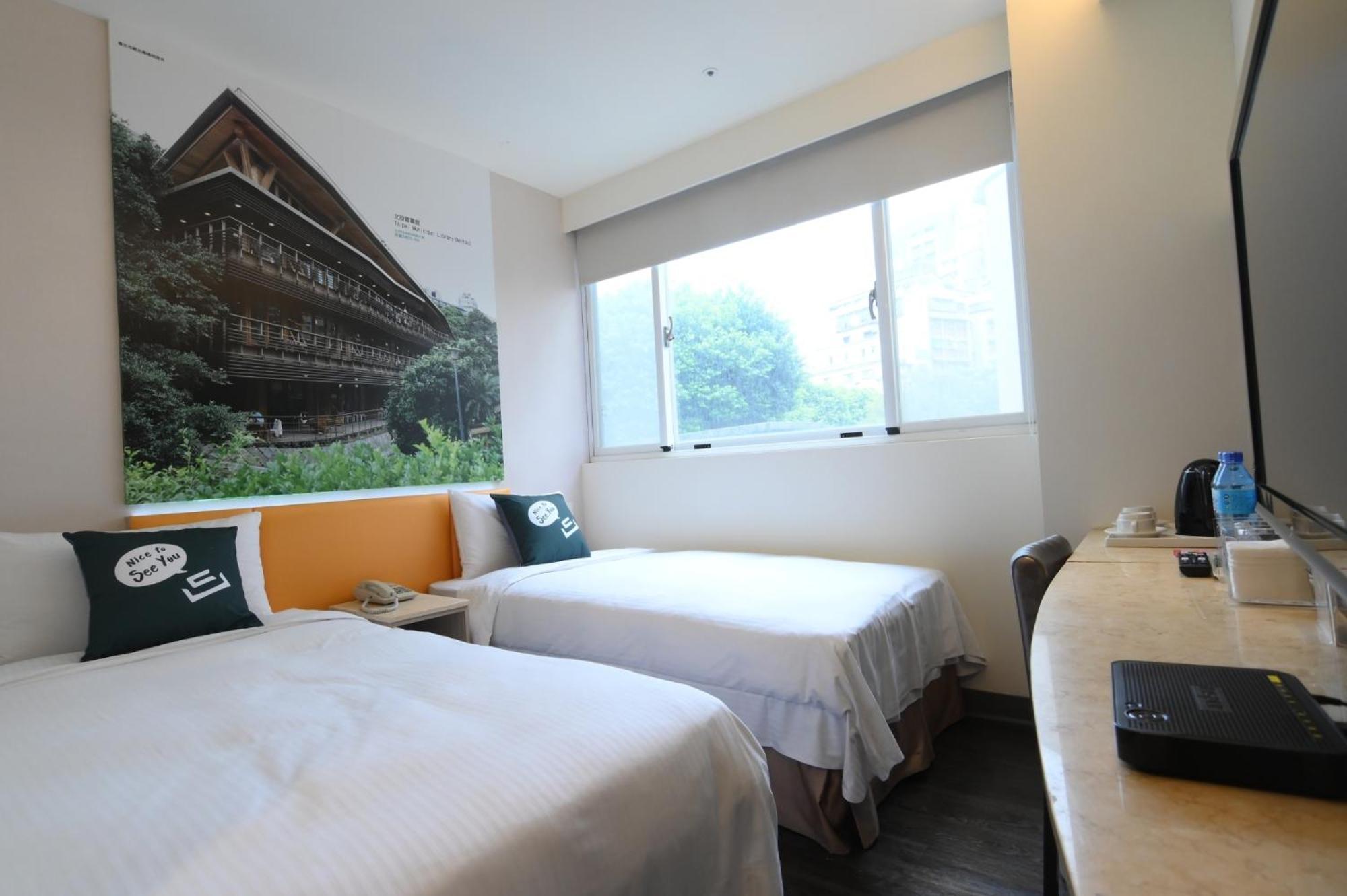 Cu Hotel Taipei Bagian luar foto